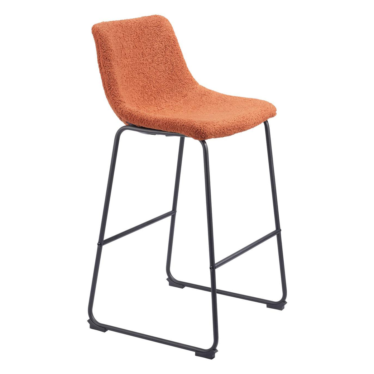 109682 Smart Barstool (Set Of 2) Burnt Orange