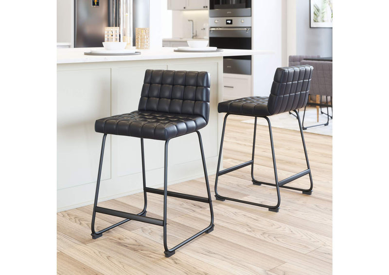 110068 Pago Counter Stool (Set Of 2) Black