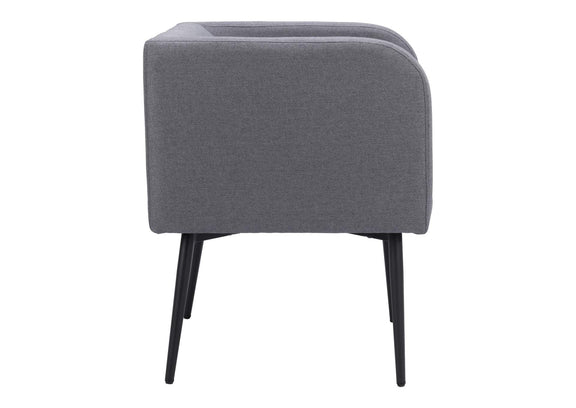 110064 Horbat Dining Chair Gray