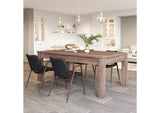 101694 Desi Dining Chair (Set Of 2) Black & Walnut