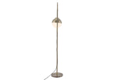 56053 Waterloo Floor Lamp White & Bronze