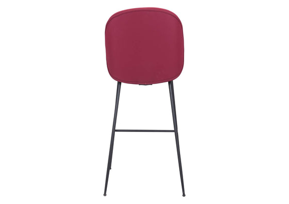 101742 Miles Barstool Red