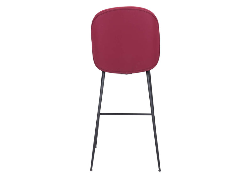 101742 Miles Barstool Red