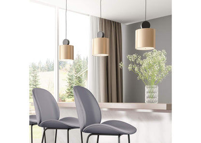 56107 Myson Ceiling Lamp Gold & Black