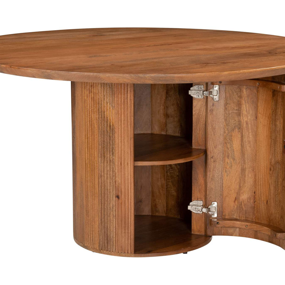109856 Izola Dining Table Brown