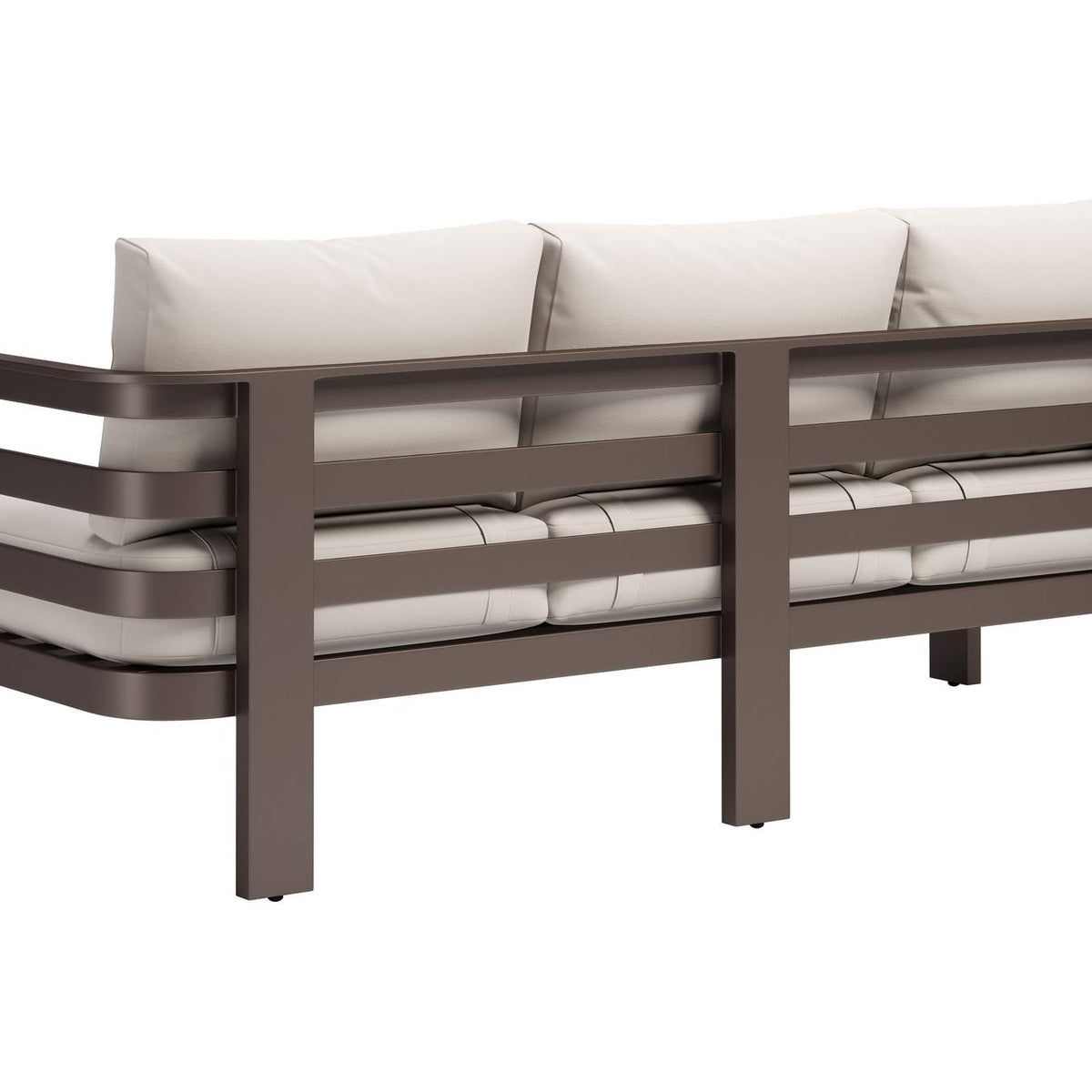 704041 Bal Outdoor Harbor Sofa White