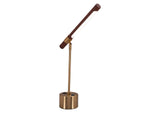 56139 Kippy Table Lamp Brown & Brass