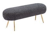 110081 Creek Bench Glitter Black