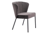 109679 Aimee Dining Chair (Set Of 2) Gray