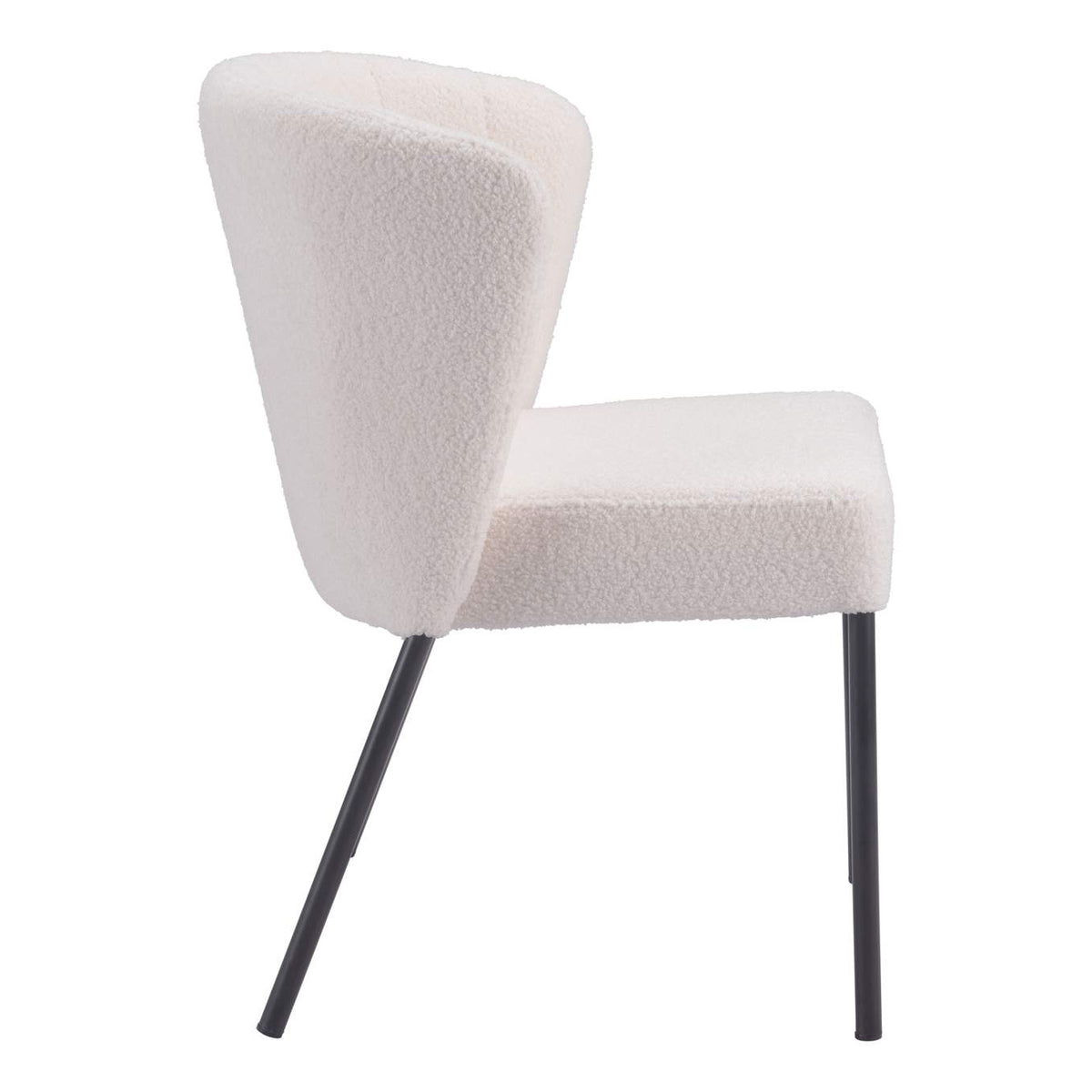 109677 Aimee Dining Chair (Set Of 2) Cream