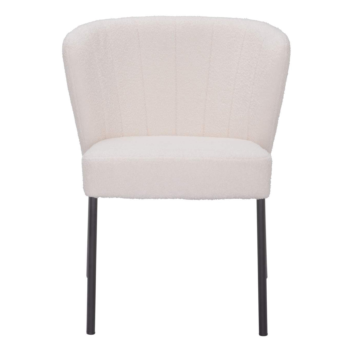 109677 Aimee Dining Chair (Set Of 2) Cream
