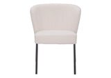 109677 Aimee Dining Chair (Set Of 2) Cream