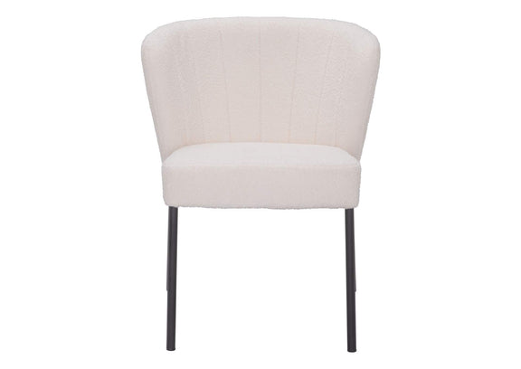 109677 Aimee Dining Chair (Set Of 2) Cream