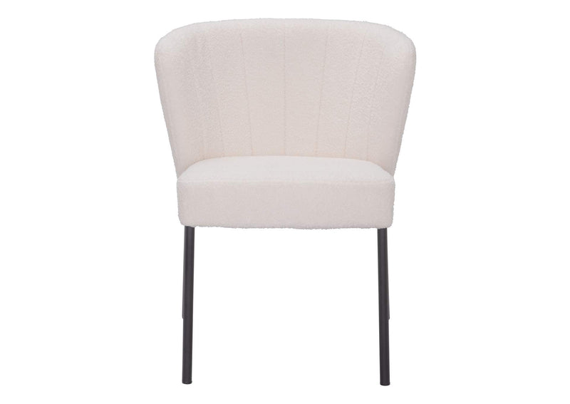109677 Aimee Dining Chair (Set Of 2) Cream