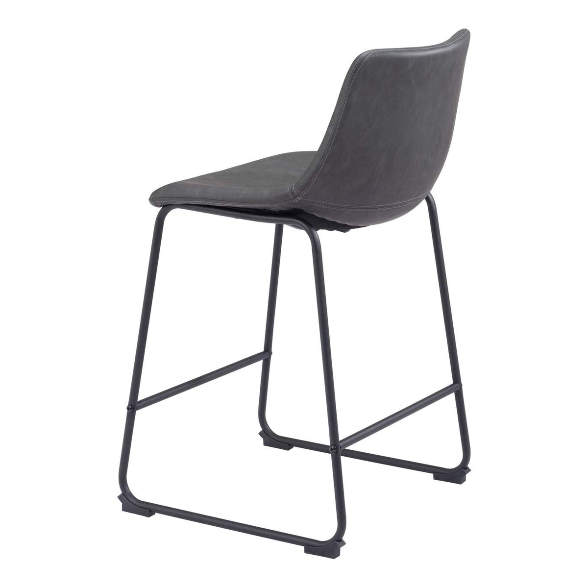 109324 Smart Counter Stool (Set Of 2) Charcoal