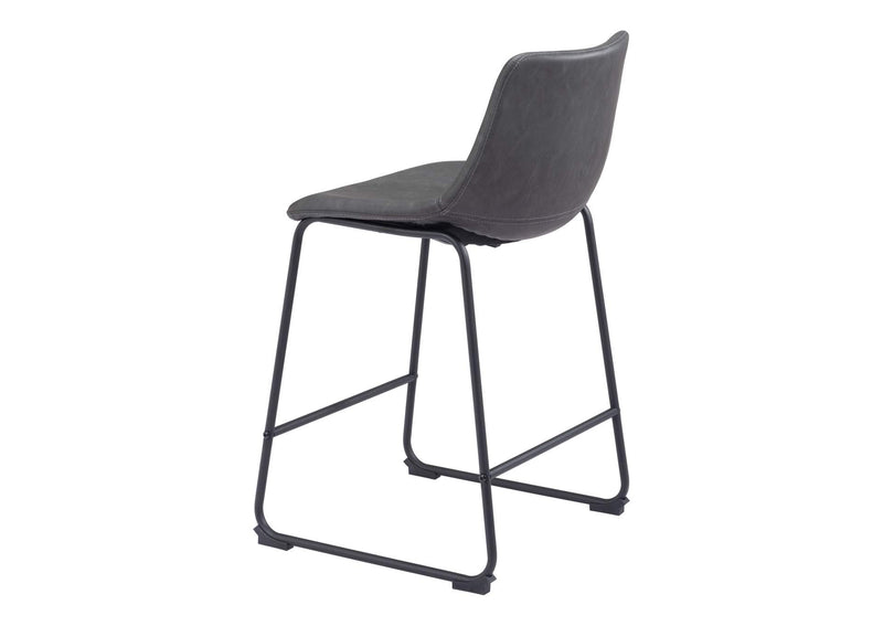 109324 Smart Counter Stool (Set Of 2) Charcoal