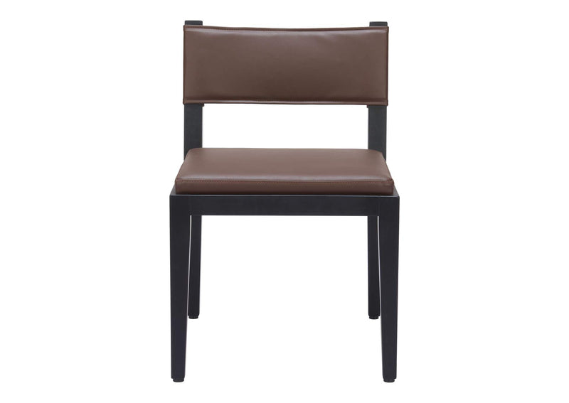 109979 Roxas Dining Chair (Set Of 2) Brown