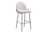 109969 Jambi Barstool (Set Of 2) Ivory