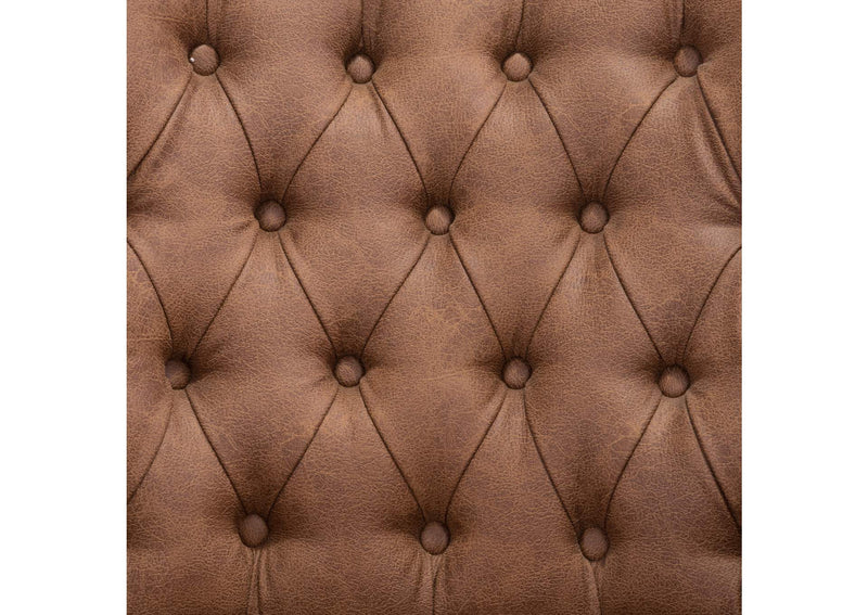 109053 Tasmania Accent Chair Vintage Brown