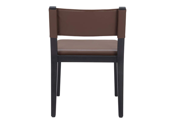 109979 Roxas Dining Chair (Set Of 2) Brown