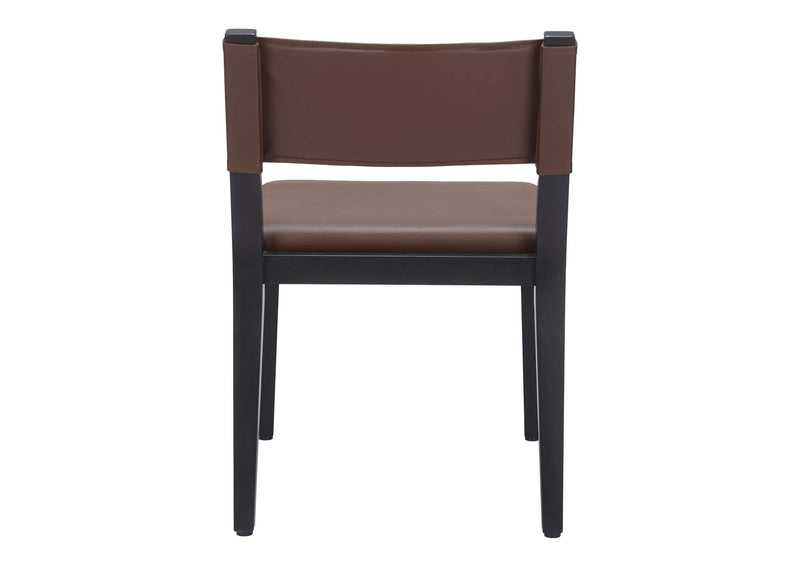 109979 Roxas Dining Chair (Set Of 2) Brown