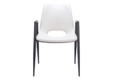 109535 Desi Dining Chair (Set Of 2) White
