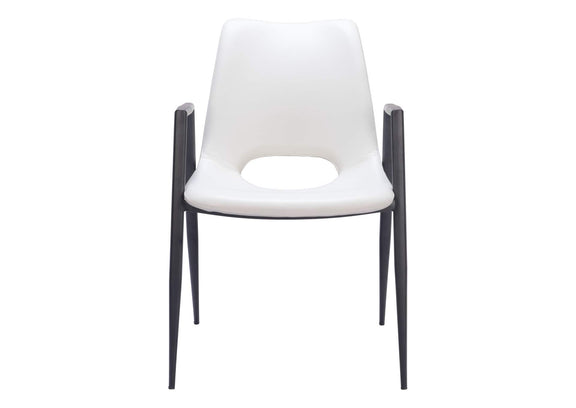 109535 Desi Dining Chair (Set Of 2) White