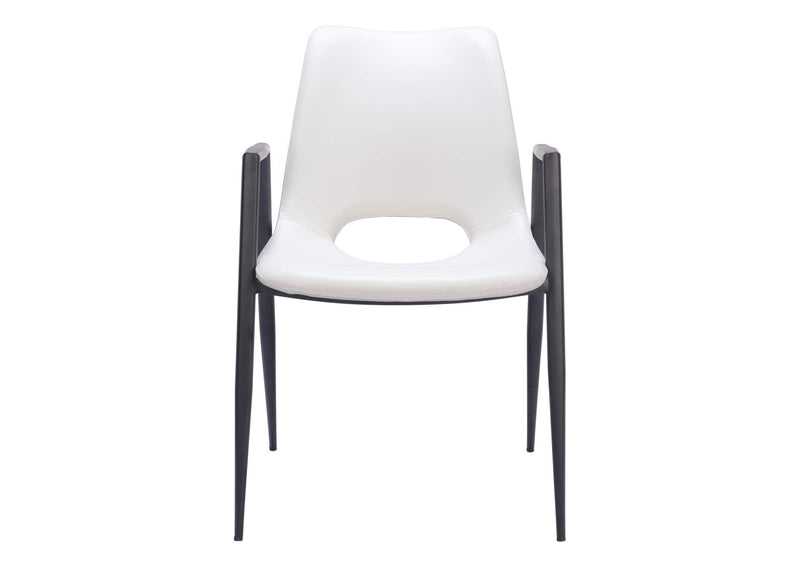 109535 Desi Dining Chair (Set Of 2) White