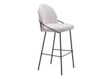 109969 Jambi Barstool (Set Of 2) Ivory