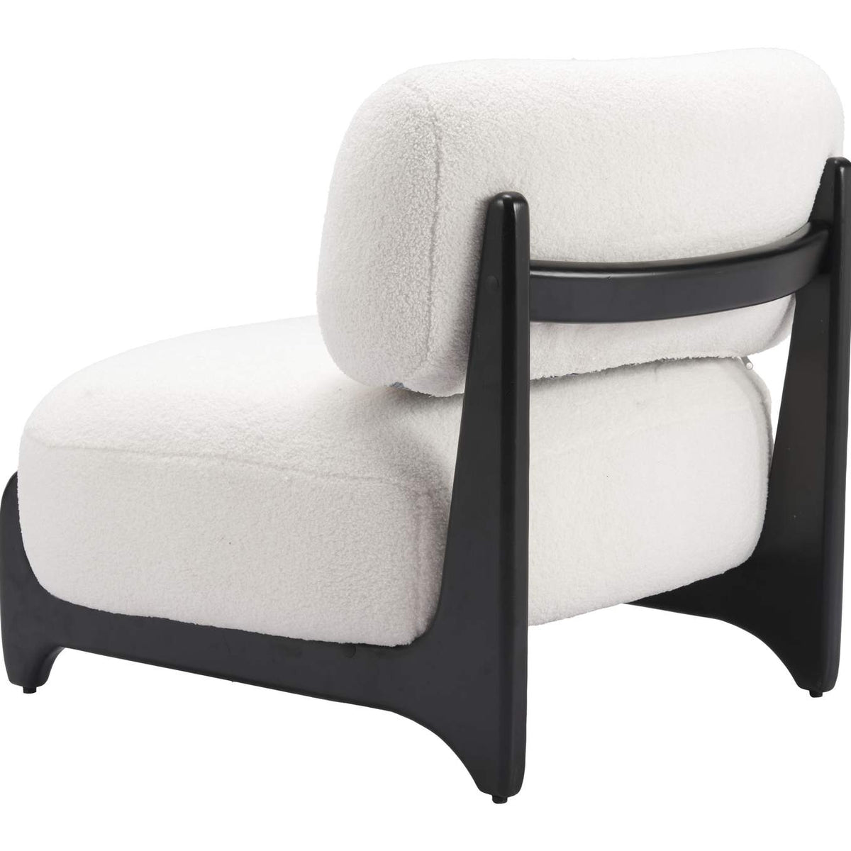 110268 Bombo Accent Chair White