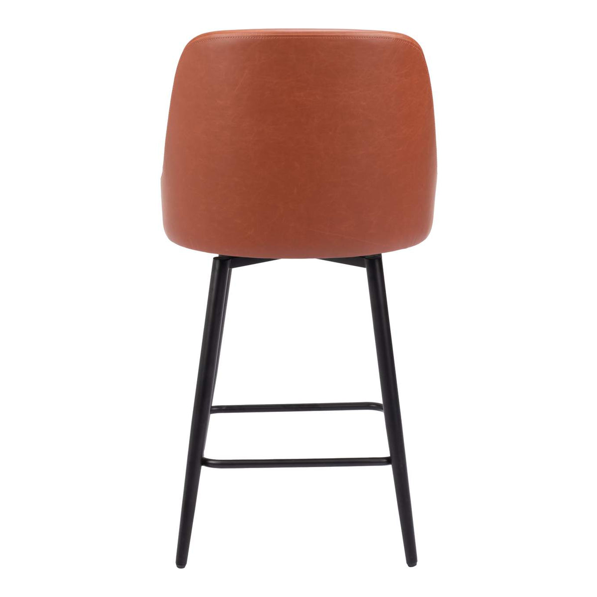 109972 Keppel Swivel Counter Stool Brown
