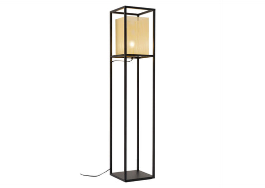 56130 Yves Floor Lamp Gold & Black