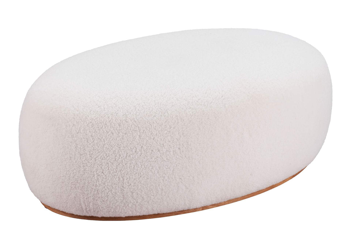 110085 Amber Ottoman Cream