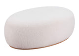 110085 Amber Ottoman Cream
