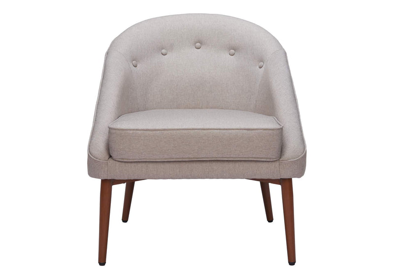 109876 Carter Accent Chair Gray