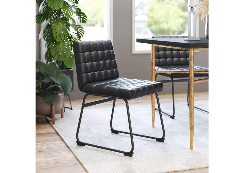 110067 Pago Dining Chair (Set Of 2) Black