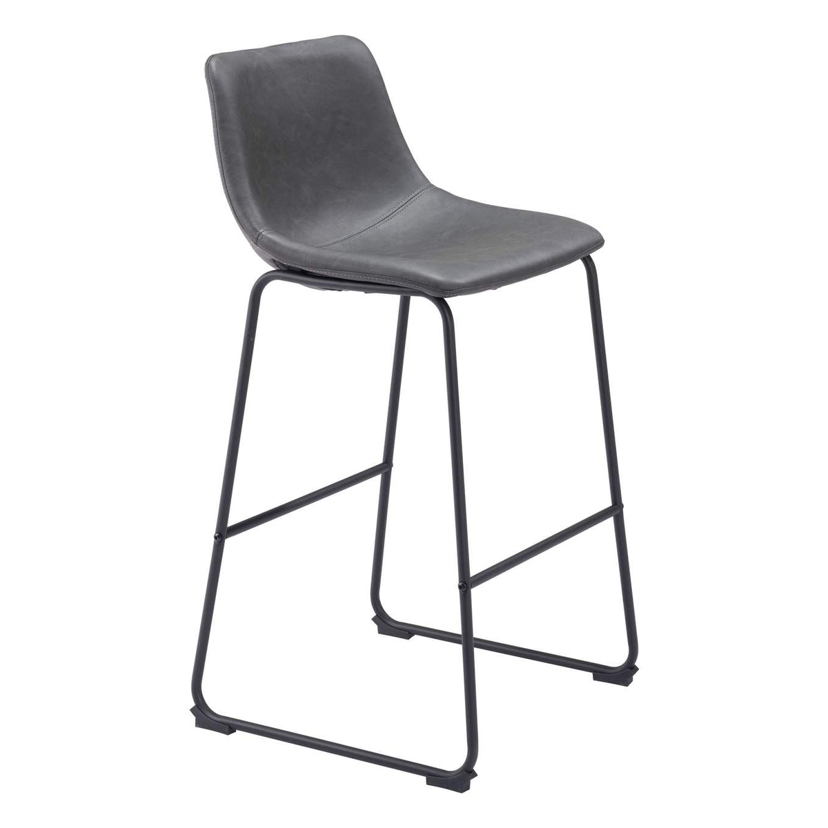 109327 Smart Barstool (Set Of 2) Charcoal