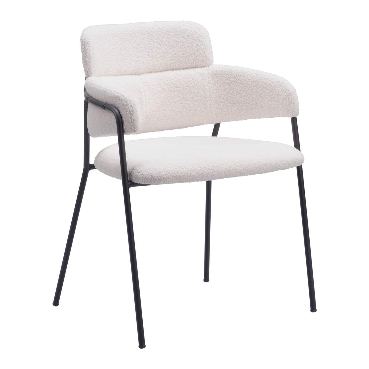 109663 Marcel Dining Chair (Set Of 2) Cream