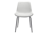 101779 Byron Dining Chair (Set Of 2) White