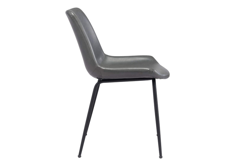 101778 Byron Dining Chair (Set Of 2) Gray