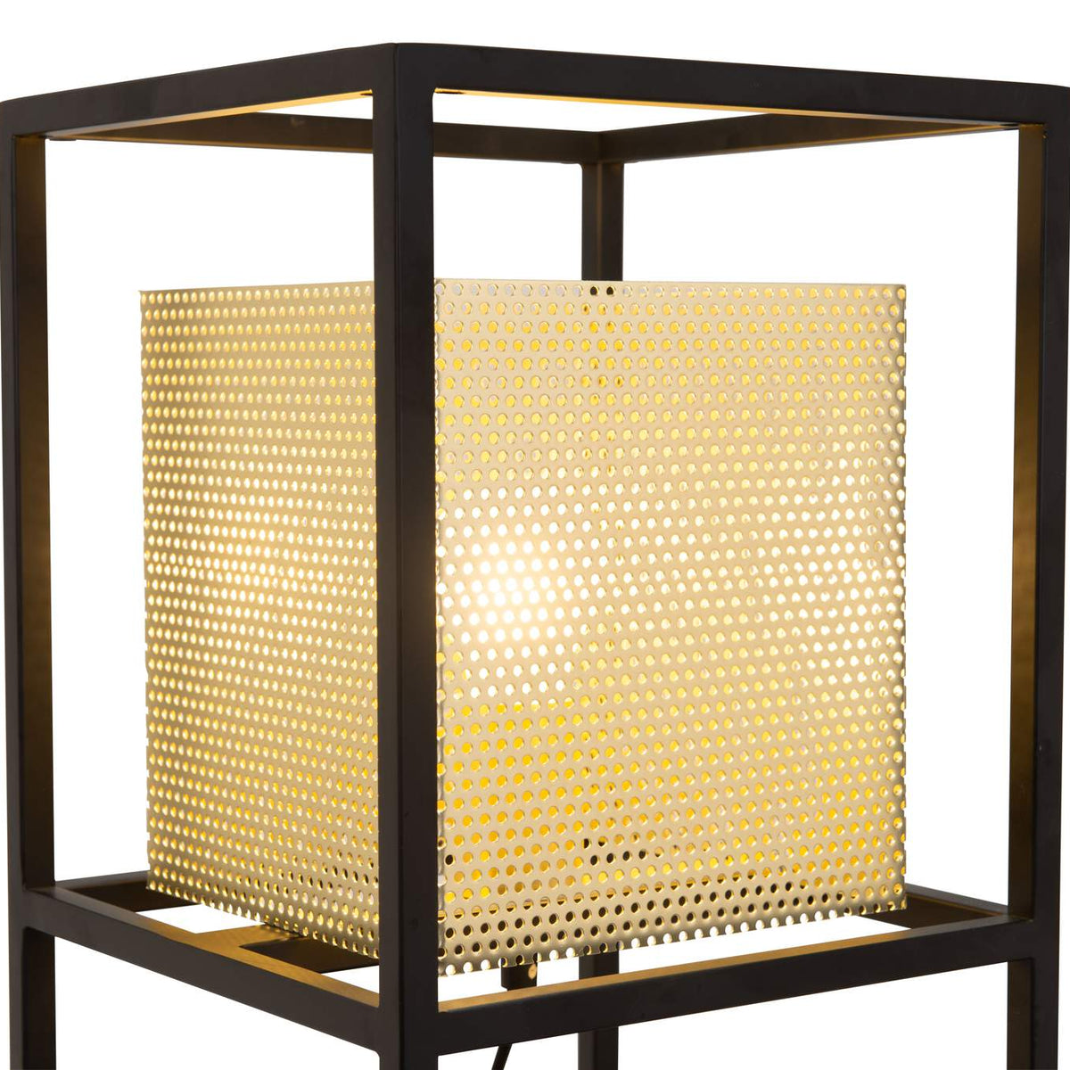 56129 Yves Table Lamp Gold & Black