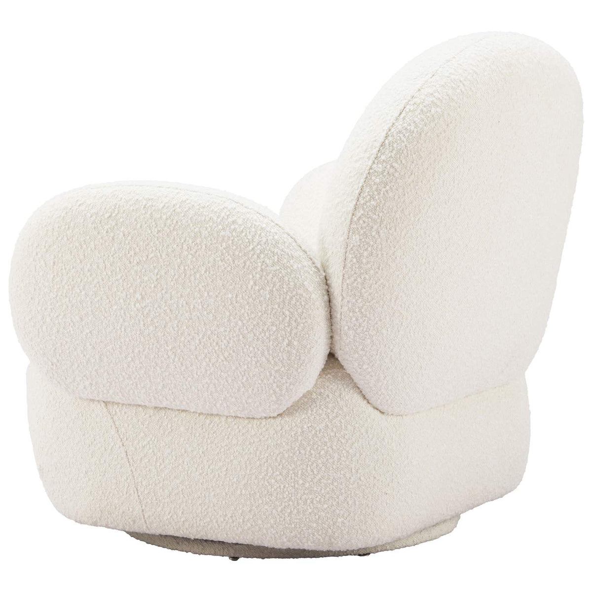 110280 Pilka Swivel Chair White