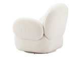 110280 Pilka Swivel Chair White