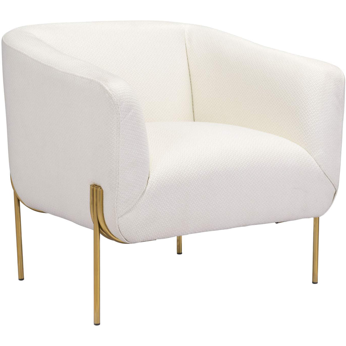 101258 Micaela Armchair Ivory