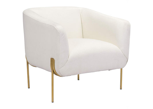 101258 Micaela Armchair Ivory