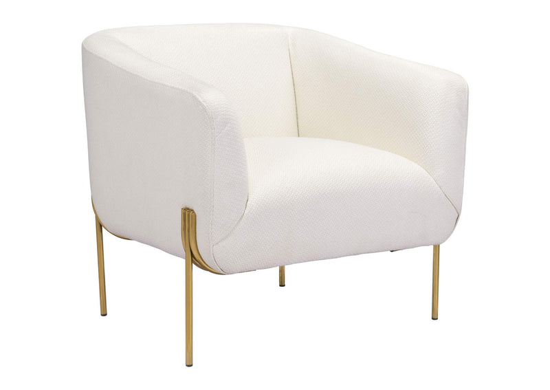 101258 Micaela Armchair Ivory