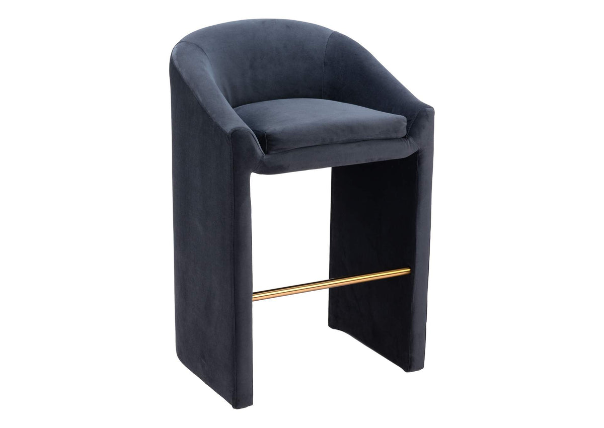 109991 Emas Barstool Midnight Gray