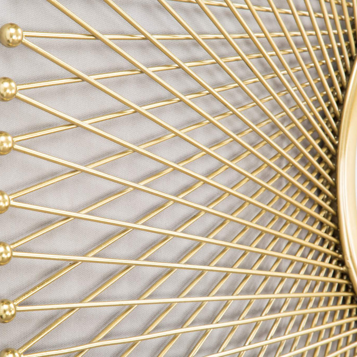 A12214 Glow Round Mirror Gold