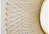 A12214 Glow Round Mirror Gold