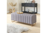 110080 Pender Bench Stone Gray